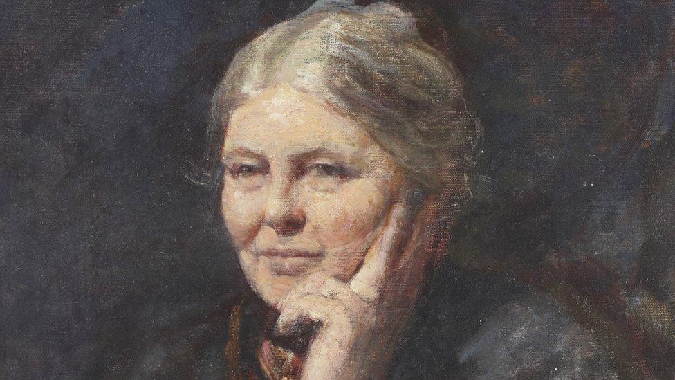 Portrait of Charlotte Mason by Frederic Yates