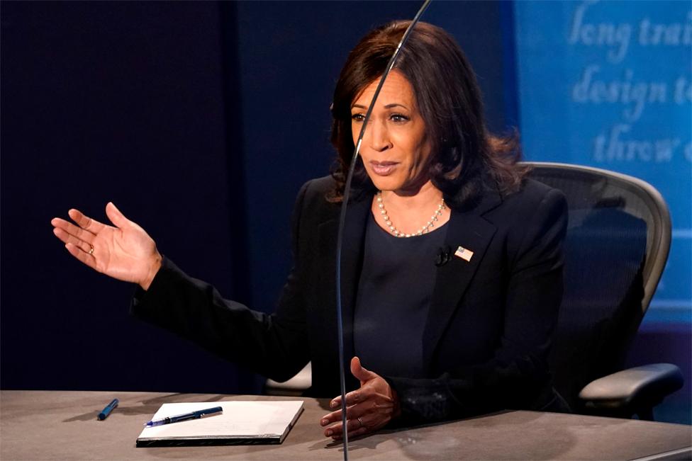 Kamala Harris debates Mike Pence