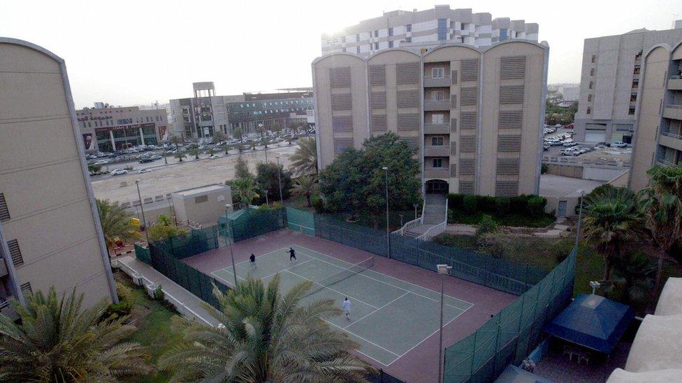 A compound in Riyadh, Saudi Arabia