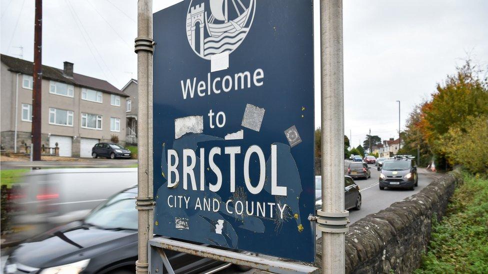 Bristol city centre