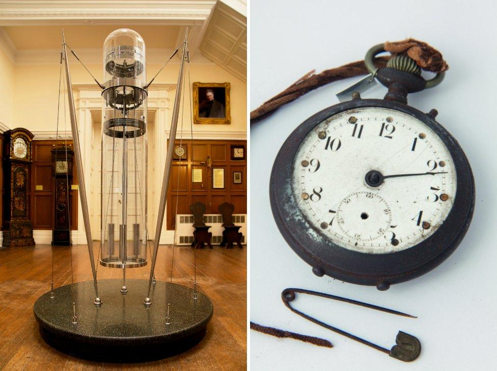 Clocks in the BHI Musuem