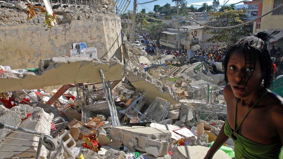 Image of Haiti earthquake destruction