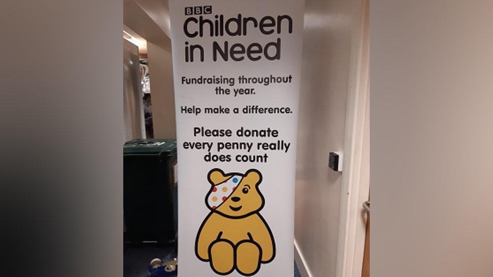 Fake Children in Needs banner