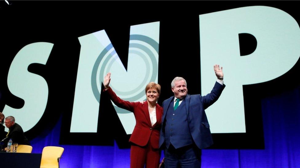 Ian Blackford and Nicola Sturgeon