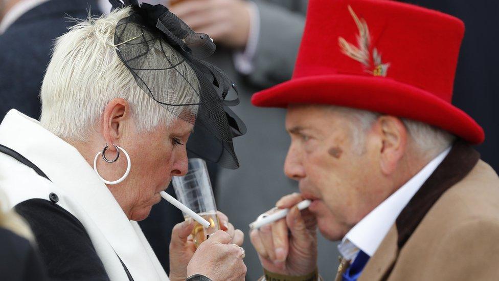 Ladies Day during the 2016 Investec Epsom Derby Festival at Epsom Racecourse