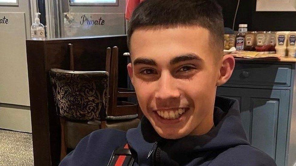 Charlie Preston, 16, who died after an incident in Brentwood, Essex on Ocotber 24, 2021