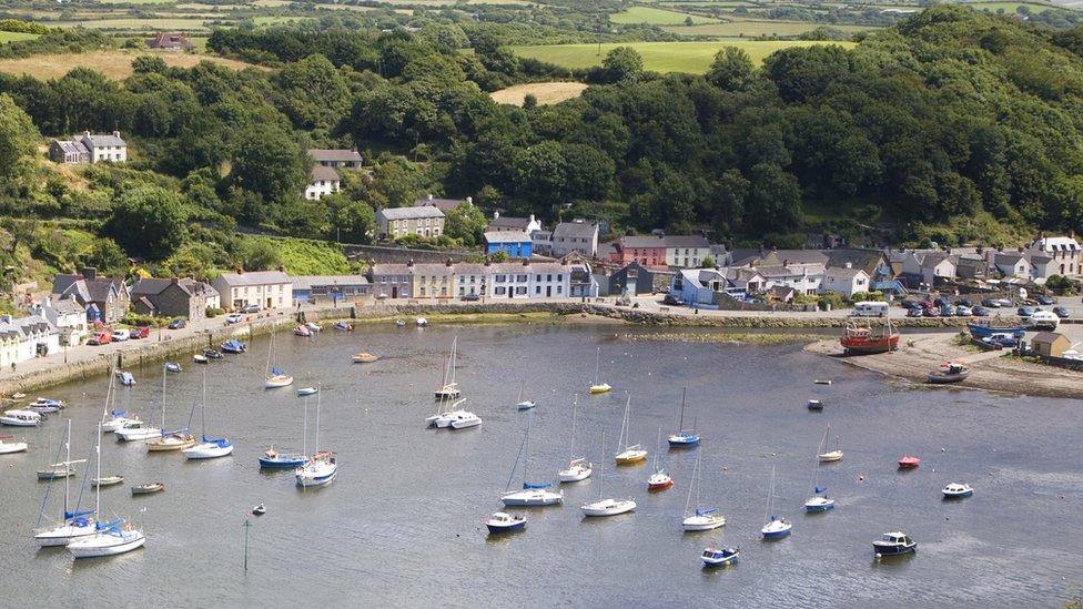 Fishguard harbour