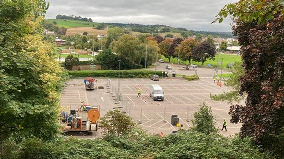 Exe Valley Car Park