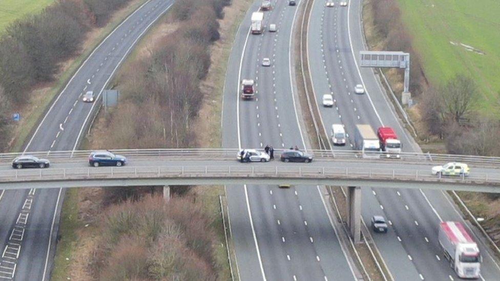 Motorway bridge