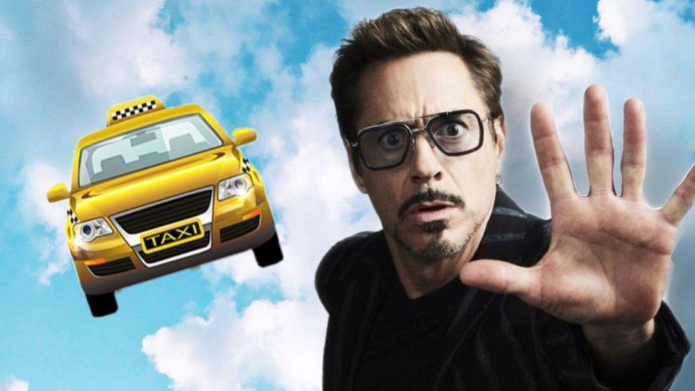 Flying Taxi, Robert Downey Jr.