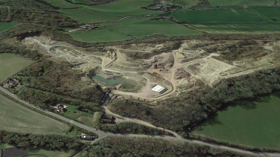 Farley Quarry near Much Wenlock