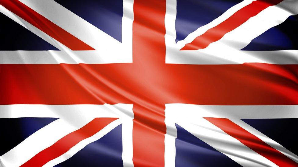 This is a photo of the UK's flag.