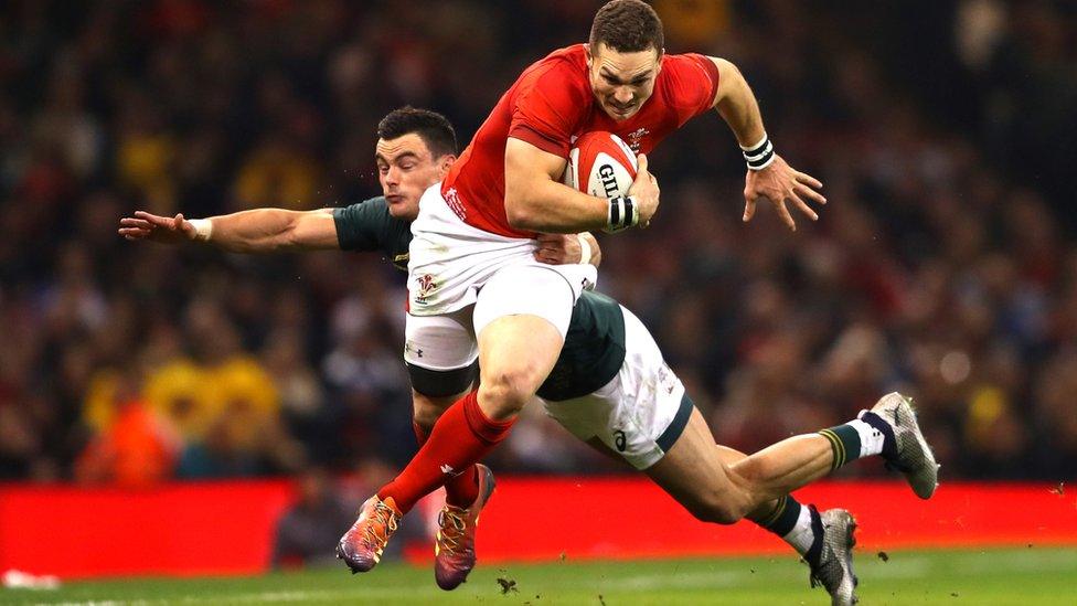 George North against South Africa