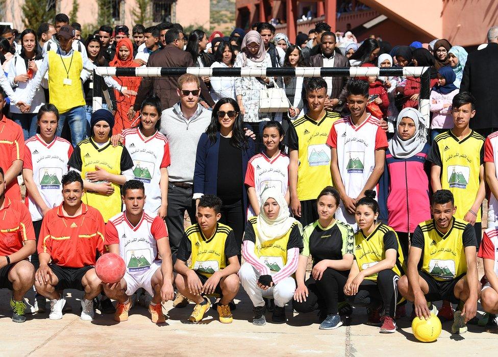 Duke and Duchess of Sussex in Morocco