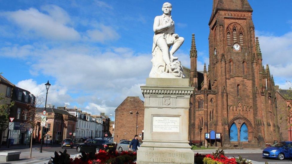 Dumfries town centre