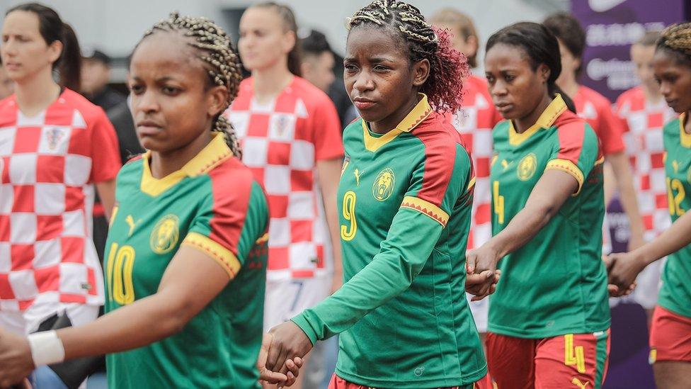 Cameroon prepare to face Croatia in 2019