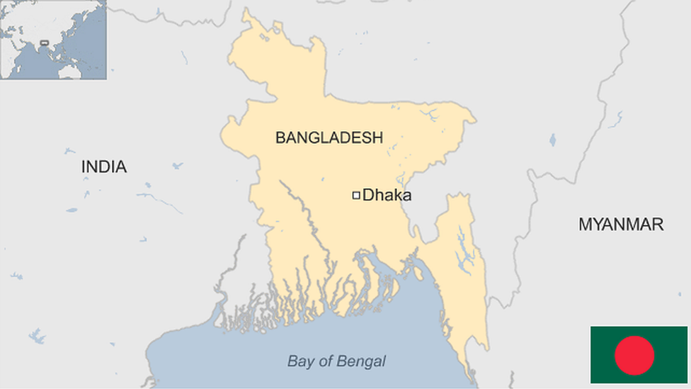 Map of Bangladesh