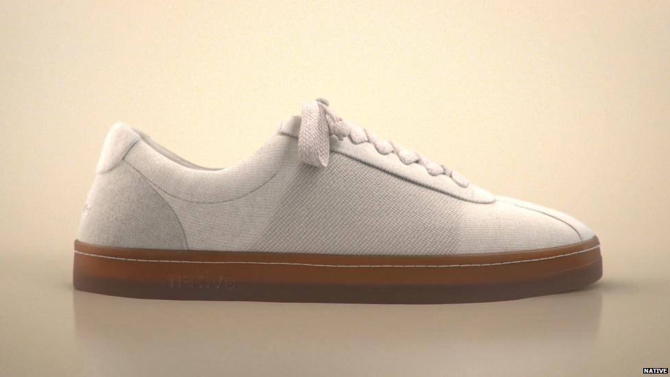 The Plant shoe- The world's first ever 100% compostable, organic trainers.