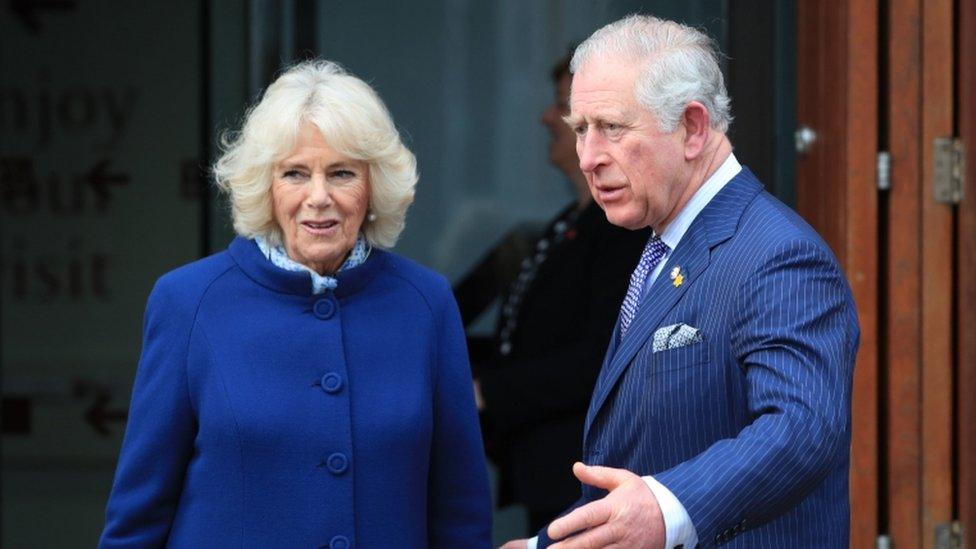 The Prince of Wales and Duchess of Cornwall