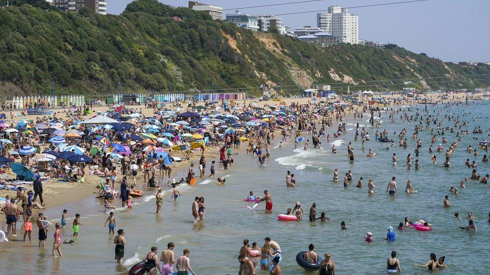 Bournemouth beach