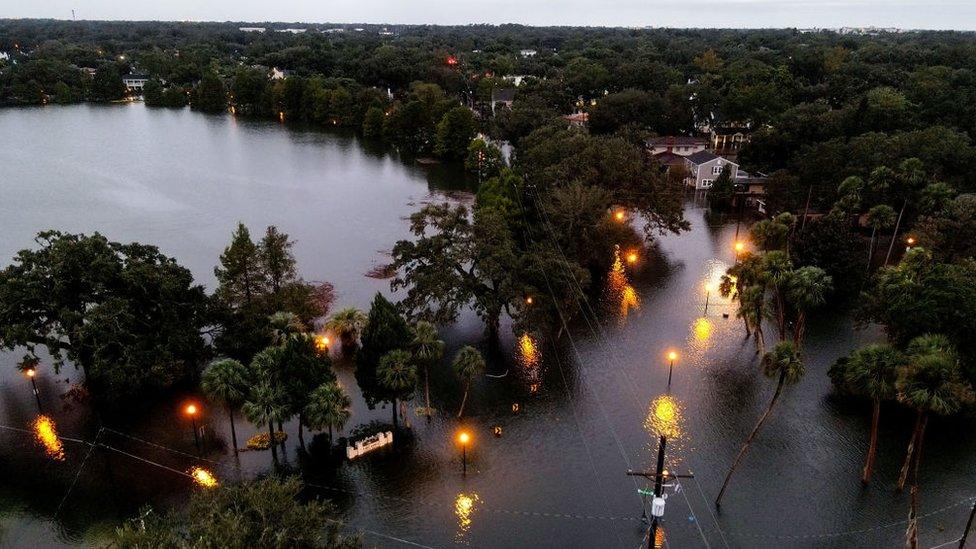 downtown orlando underwater