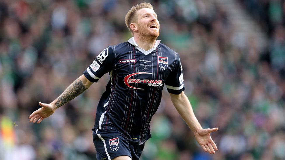 Ross County's Michael Gardyne