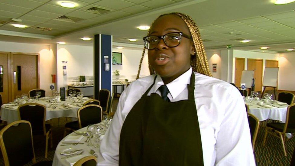 Awa Touray – Waitress