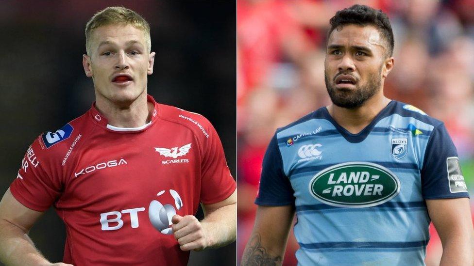 Johnny McNicholl a Willis Halaholo