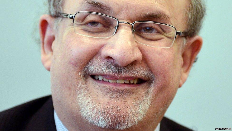 Author Salman Rushdie