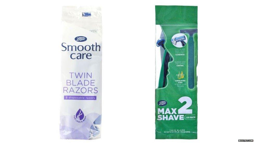 Boots razors for women and men