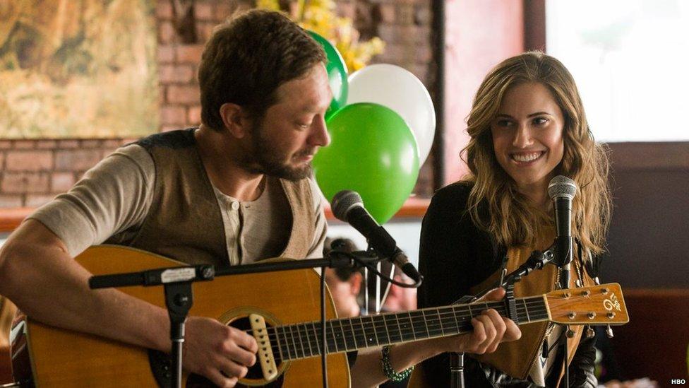 Ebon Moss-Bachrach and Allison Williams