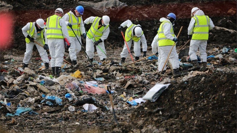 Milton landfill search