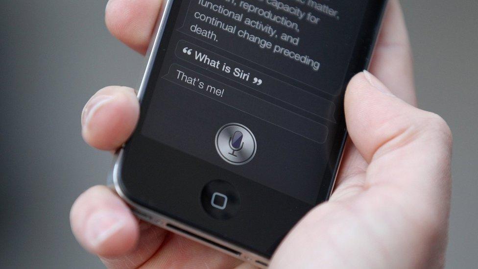 Apple virtual assistant Siri