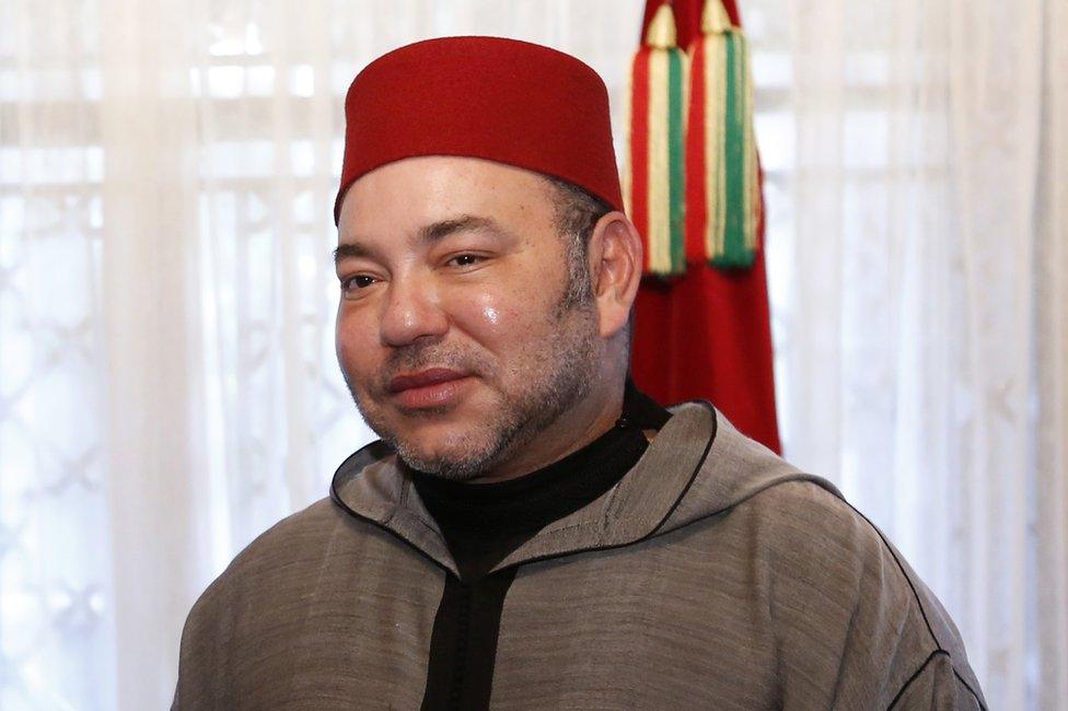 The King of Morocco, Mohammed VI, in Casablanca, 20 June