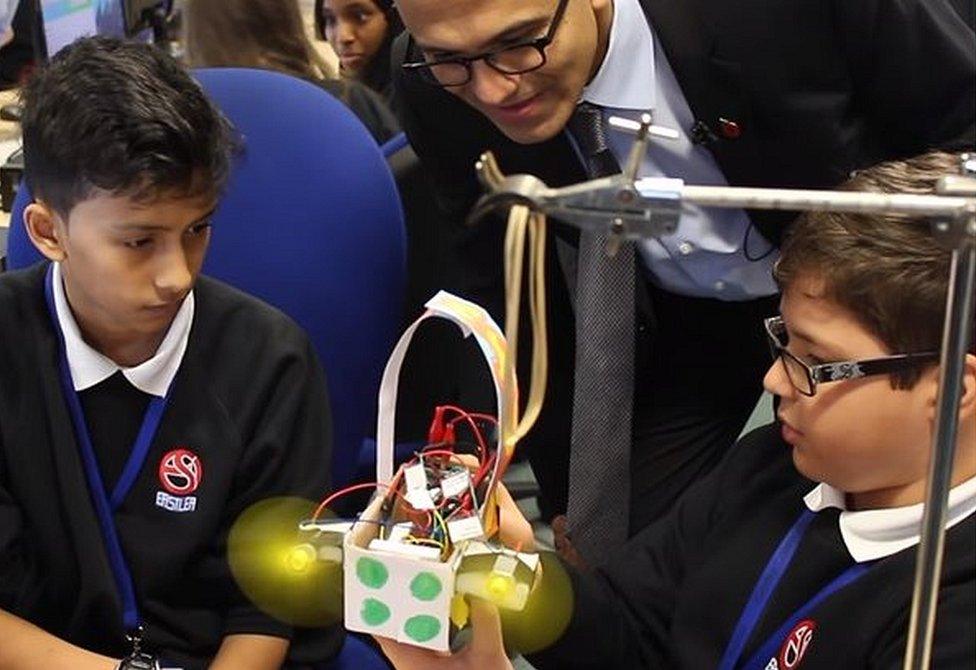 Satya Nadella sees Microbit-steered airship