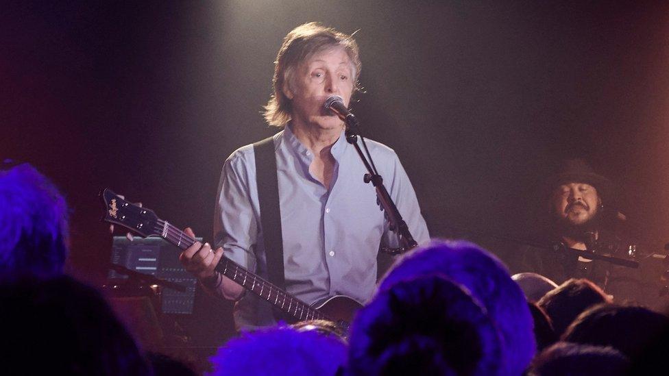 Sir Paul McCartney at The Cavern