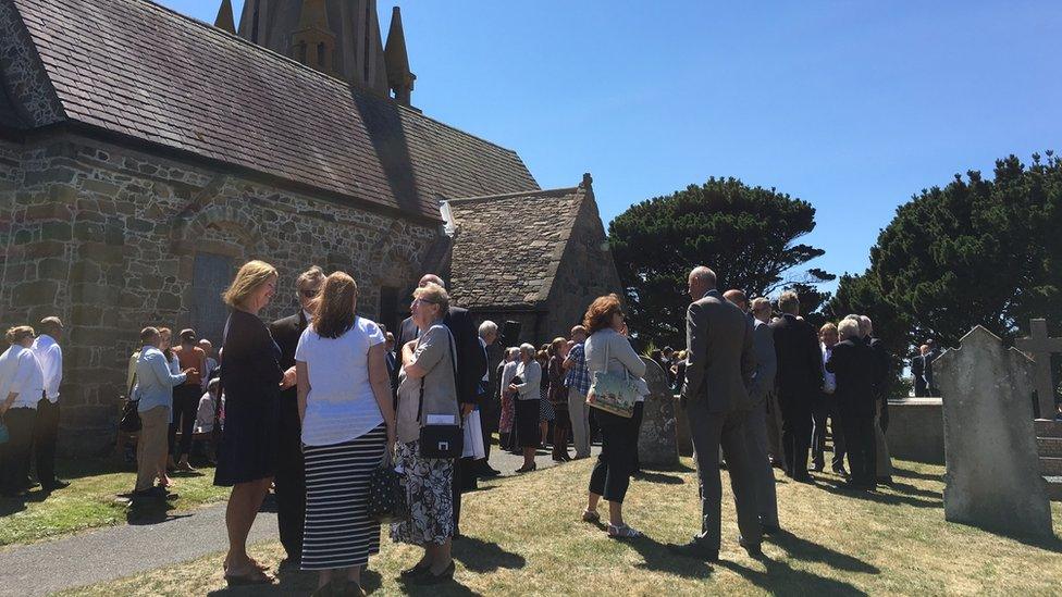 Funeral at Vale Church