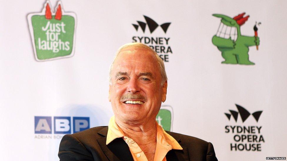 John Cleese at Just For Laughs event at Sydney Opera House