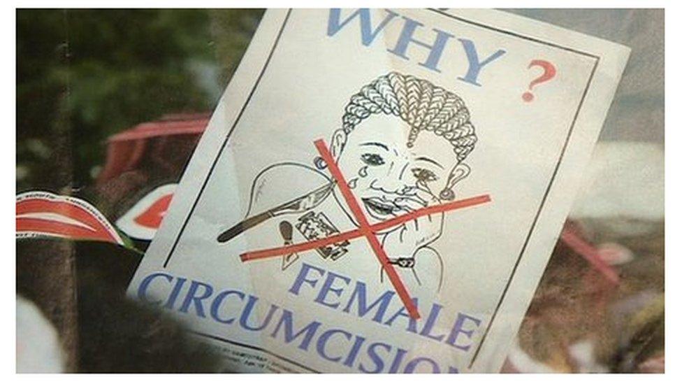 'Why female circumcision' poster