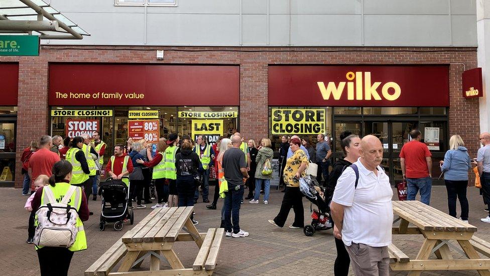 Worksop's Wilko store closing down