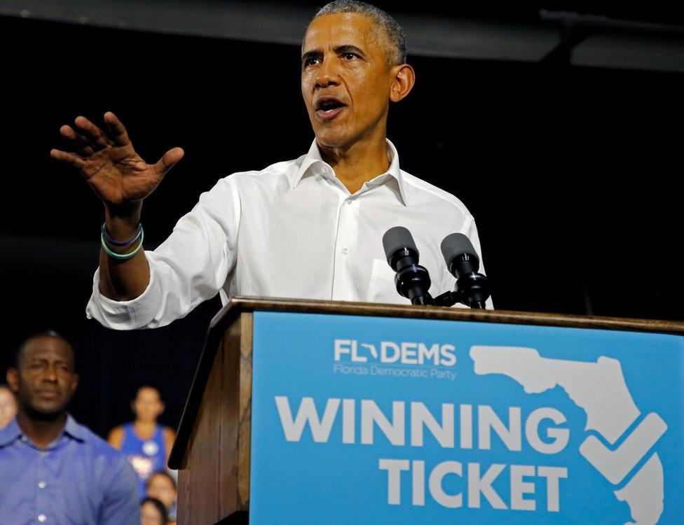 Barack Obama in Miami, Florida - 4 November