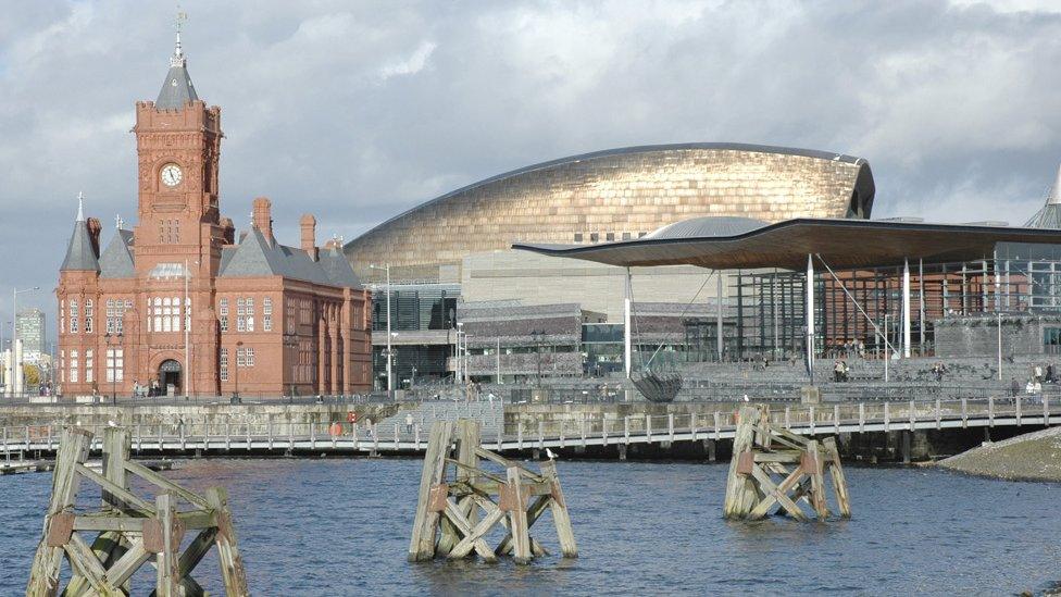 Welsh Assembly at Cardiff Bay