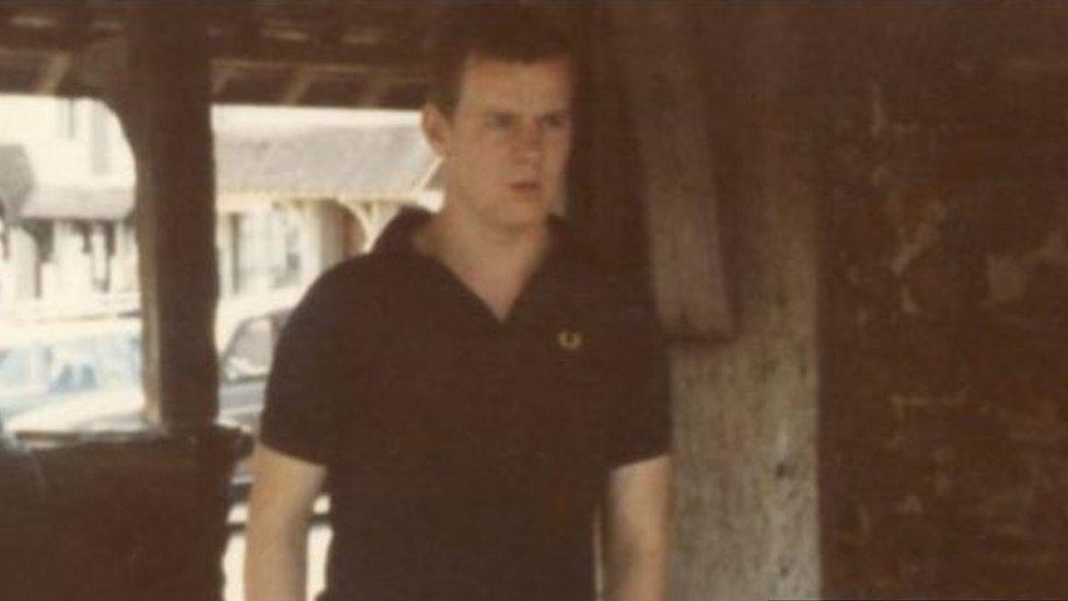 James Hennessy who was one of the 96 victims of the disaster