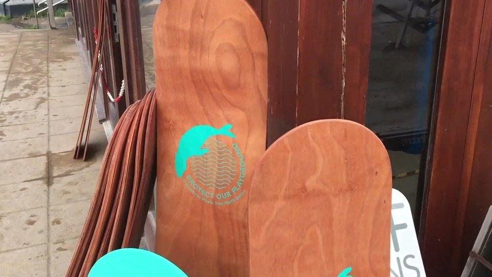 Wooden bodyboards