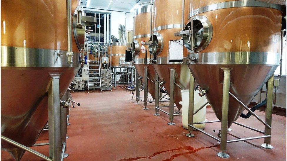 Beer vats