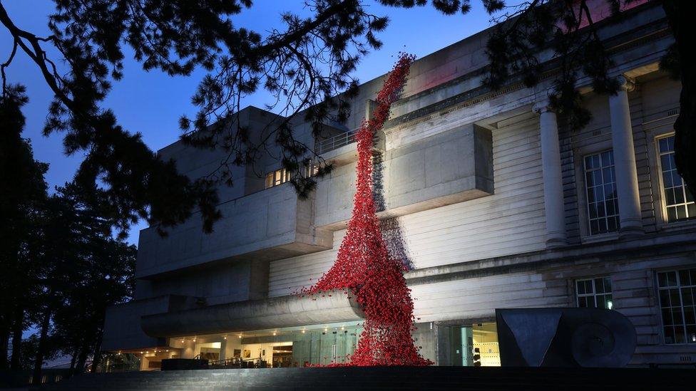 The Weeping Window at the Ulster Museum