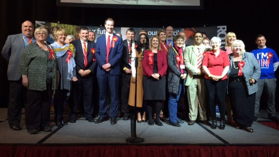 Labour councillors in Rotherham