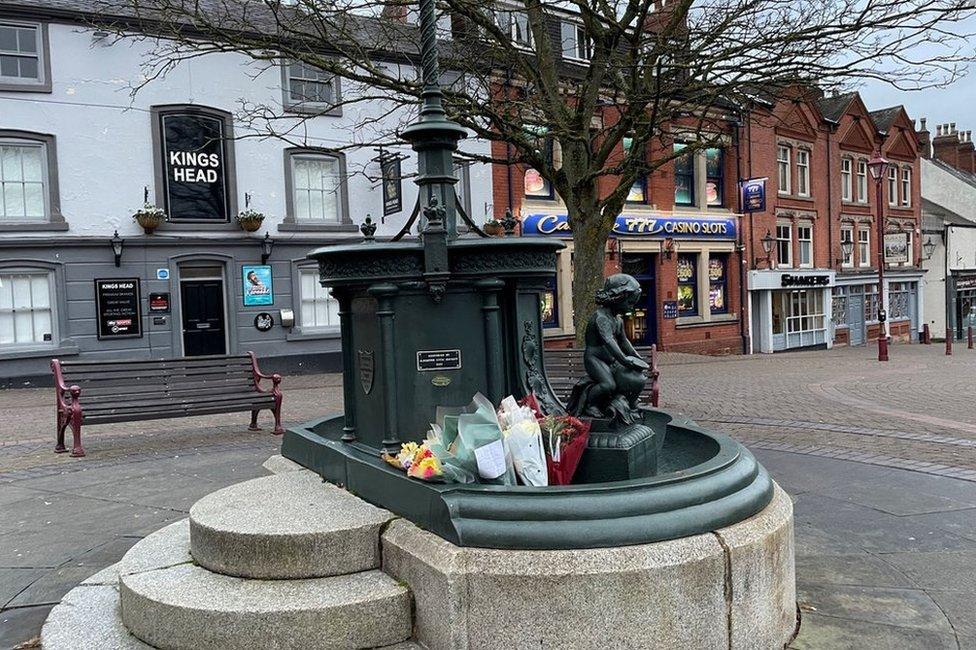 Flowers at Market Place, Ilkeston