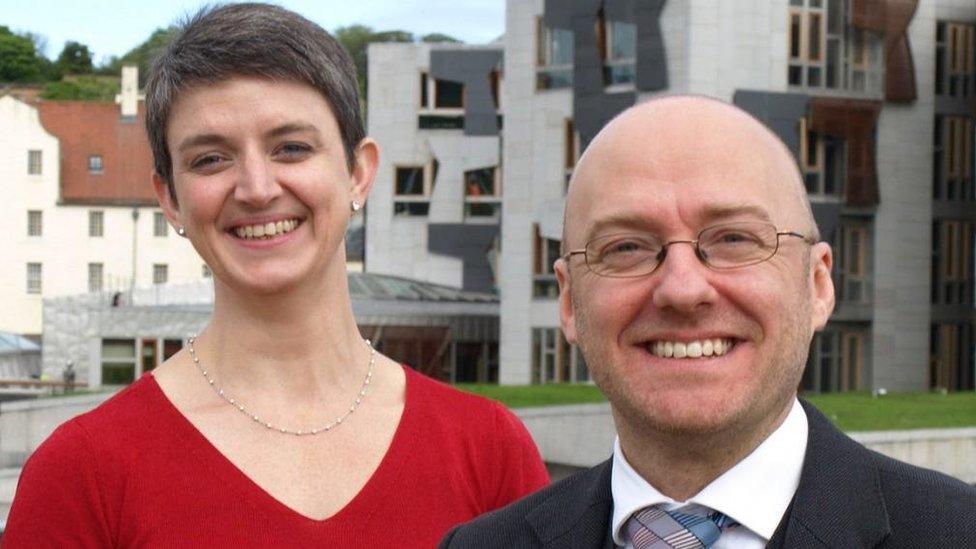 Maggie Chapman & Patrick Harvie