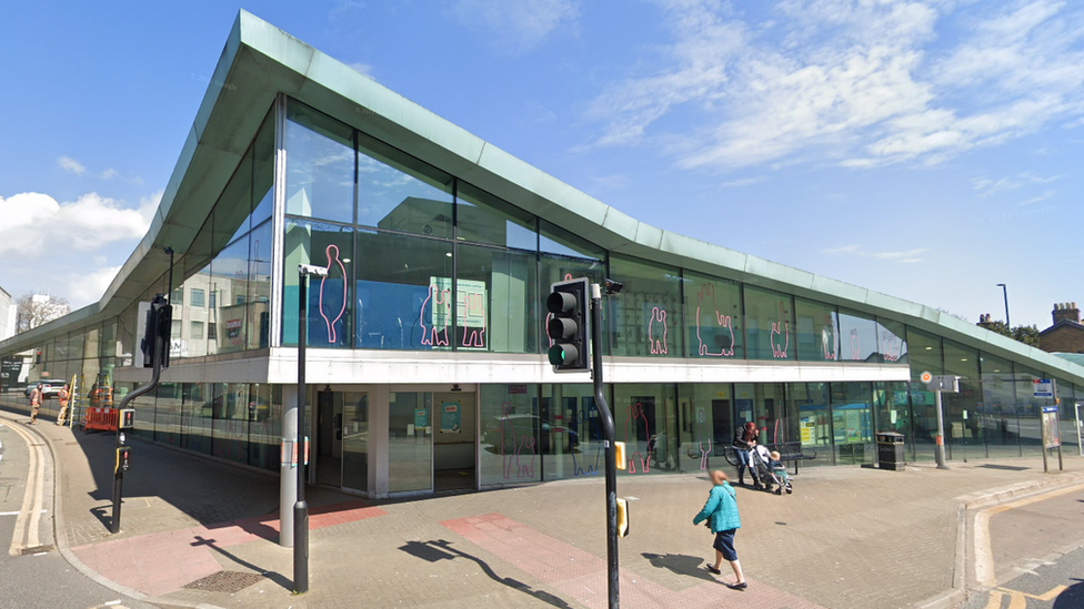 The Southend city centre bus station